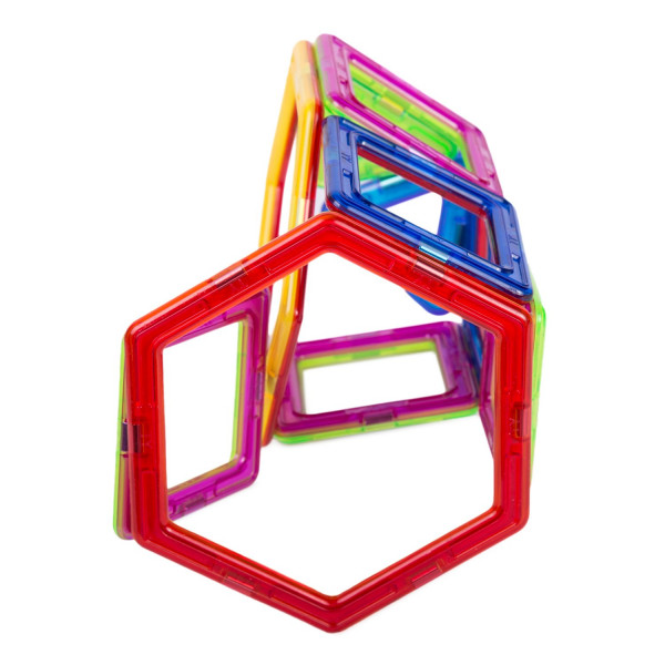 Фото - Магнитный конструктор MagPlayer 66 эл. (MPT-66)