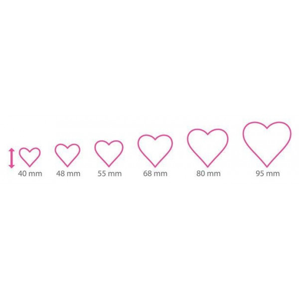 Фото - Набор форм для печенья tescoma 630862 Сердечки Delicia