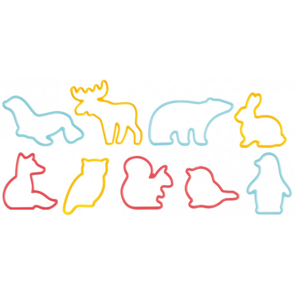 Фото - Набор форм для печенья tescoma 630929 Delicia Kids 9 шт. Фото - Набор форм для печенья tescoma 630929 Delicia Kids 9 шт.