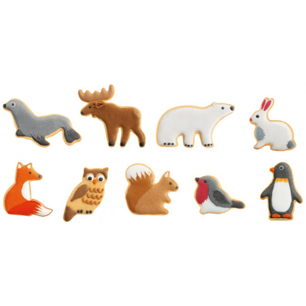 Фото - Набор форм для печенья tescoma 630929 Delicia Kids 9 шт.