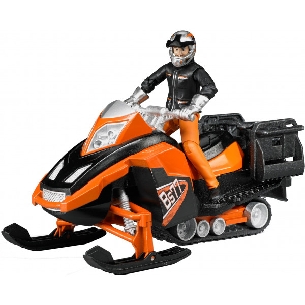 Фото - Автотранспорт BRUDER Снегоход с водителем (40822)