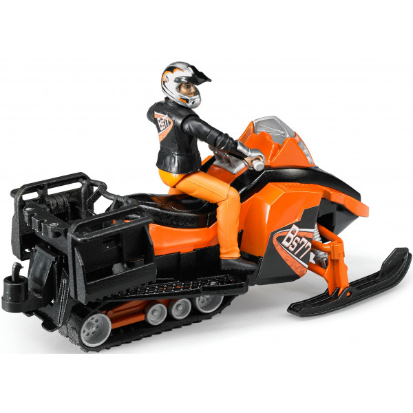 Фото - Автотранспорт BRUDER Снегоход с водителем (40822)