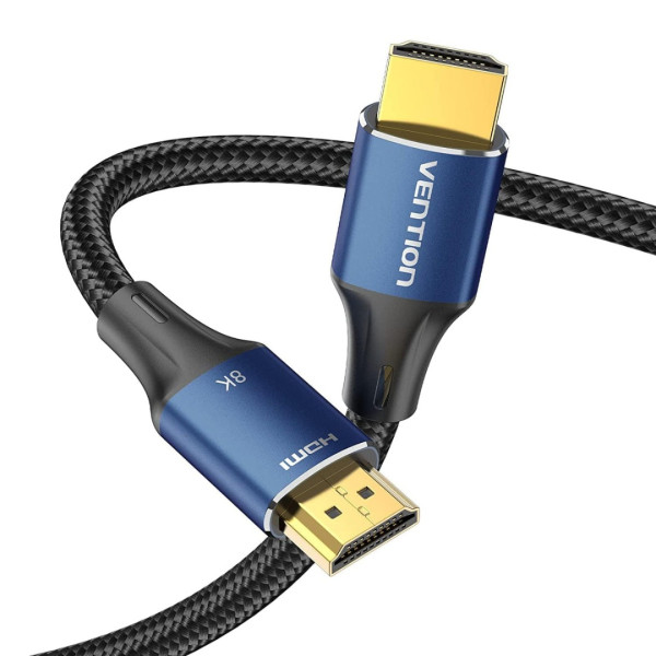 Фото - Кабель HDMI Vention HDMI - HDMI V 2.1 (M/M) 2 м Black (ALGLH)