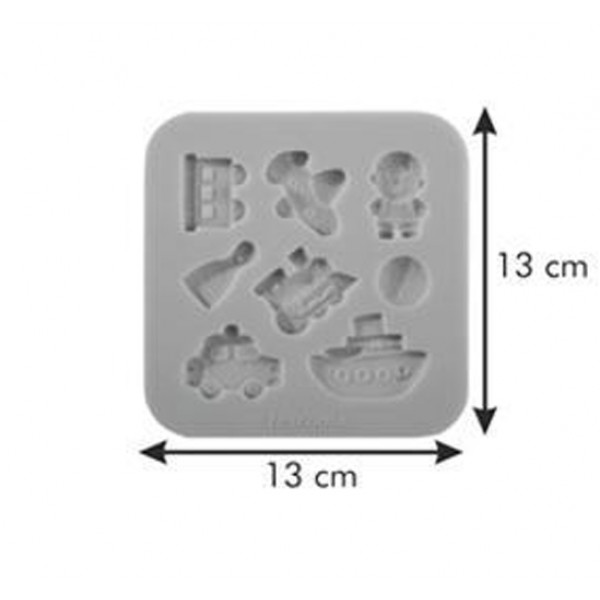 Фото - Форма для приготовления tescoma 633012 Delicia Deco для мальчиков