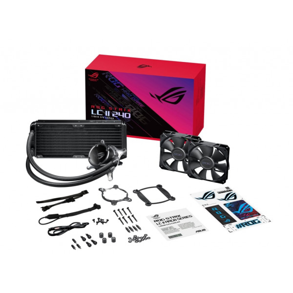 Фото - Водяная система охлаждения Asus ROG Strix LC II 240 (90RC00E0-M0UAY0)