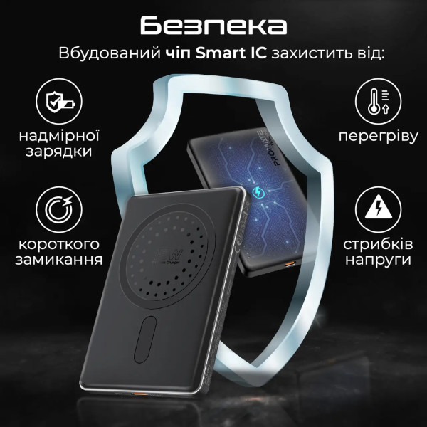 Фото - Батарея мобильная Promate 5000mAh (blade-5.black)