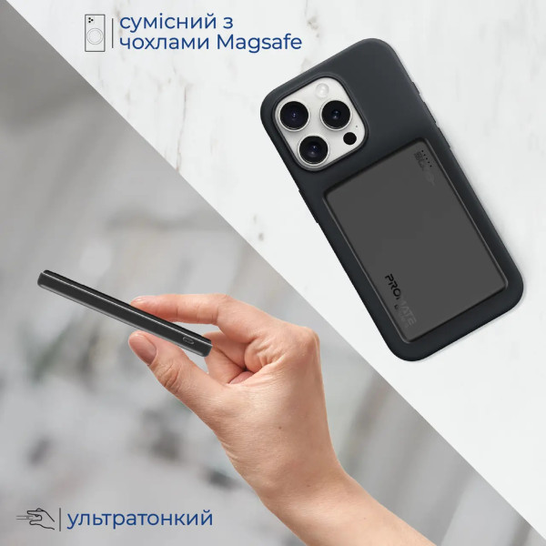 Фото - Батарея мобильная Promate 5000mAh (blade-5.black)