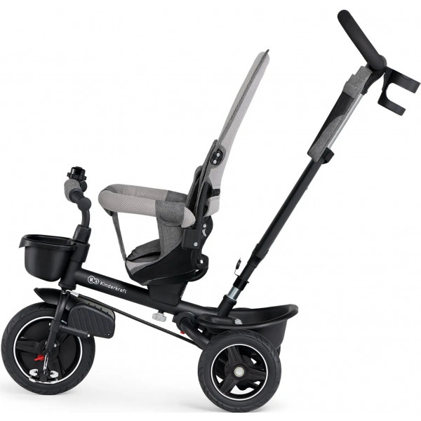 Фото - Трёхколёсный велосипед Kinderkraft Spinstep Platinum Grey (KRSPST00GRY0000)