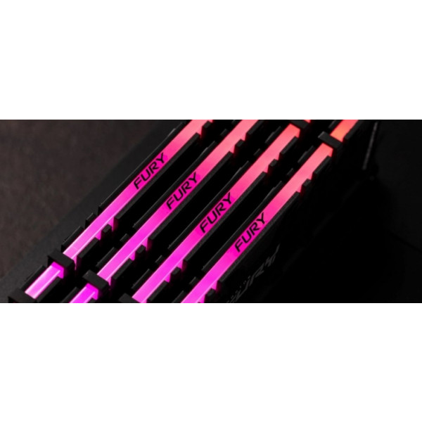 Фото - Память DDR Kingston DDR4 32GB/3600 FURY Renegade RGB (KF436C18RBA/32)