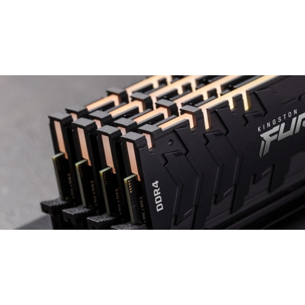 Фото - Память DDR Kingston DDR4 32GB/3600 FURY Renegade RGB (KF436C18RBA/32)