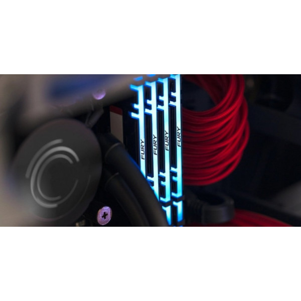 Фото - Память DDR Kingston DDR4 32GB/3600 FURY Renegade RGB (KF436C18RBA/32)