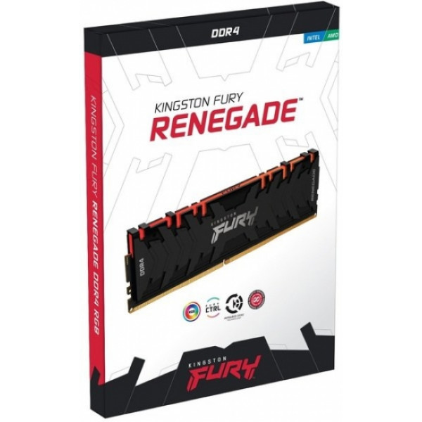 Фото - Память DDR Kingston DDR4 32GB/3600 FURY Renegade RGB (KF436C18RBA/32)