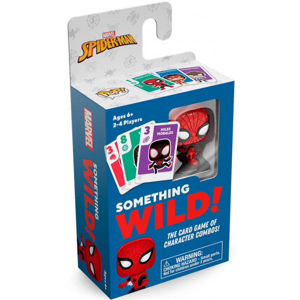 Фото - Настольная игра (5-7 лет) FUNKO Something Wild! – ЧЕЛОВЕК-ПАУК (63763)