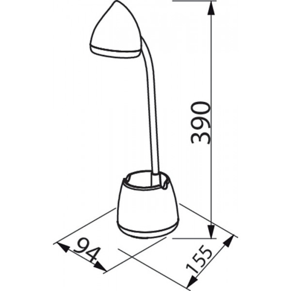 Фото - Настольная лампа Philips Reading Desk lamp Hat 4.5W 1800mAh (929003241007)