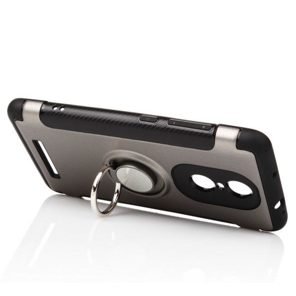Фото - Чехол для смартфона BeCover Magnetic Ring Stand for Xiaomi Redmi Note 3 Gray (701918)