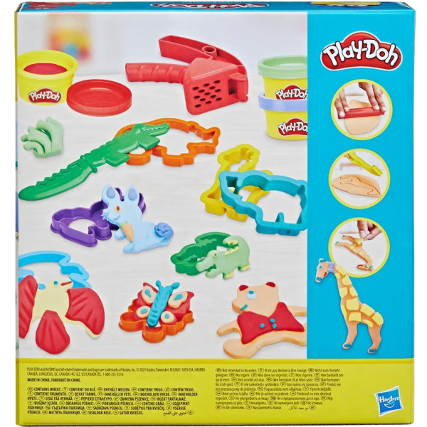 Фото - Наборы для лепки Hasbro Play Doh Креативные коллекции IMAGINE ANIMALS SET (F7384_F8161)