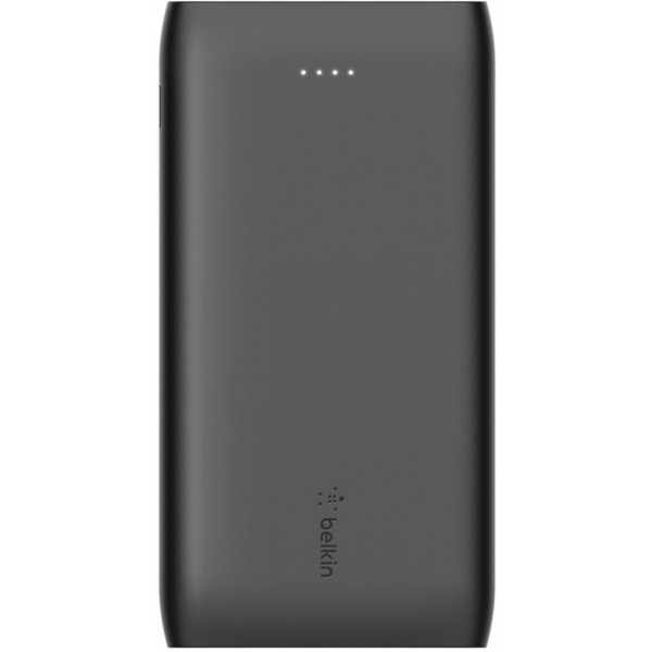 Фото - Батарея мобильная Belkin 10000mAh 18W USB-A USB-C Black (BPB001BTBK)