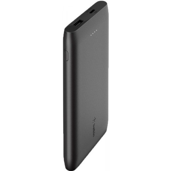 Фото - Батарея мобильная Belkin 10000mAh 18W USB-A USB-C Black (BPB001BTBK)