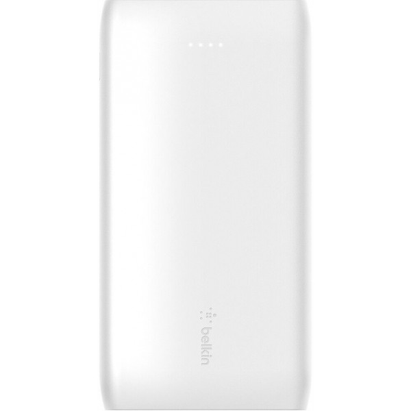 Фото - Батарея мобильная Belkin 10000mAh 18W USB-A USB-C White (BPB001BTWH)