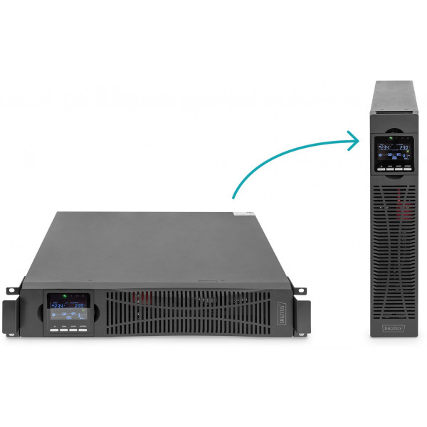 Фото - Источник бесперебойного питания Digitus 1000VA/1000W,LCD,8xC13,RJ45,RS232,USB (DN-170093)
