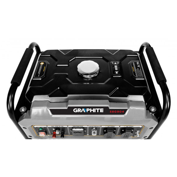 Фото - Генератор бензиновый GRAPHITE 58G904