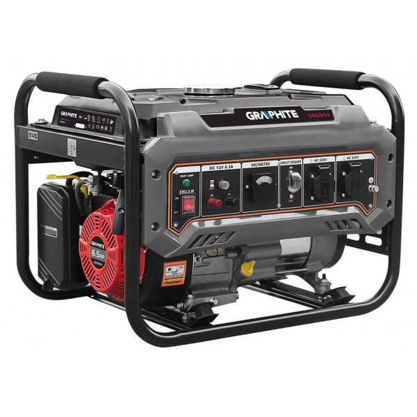 Фото - Генератор бензиновый GRAPHITE 58G904