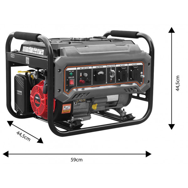 Фото - Генератор бензиновый GRAPHITE 58G904