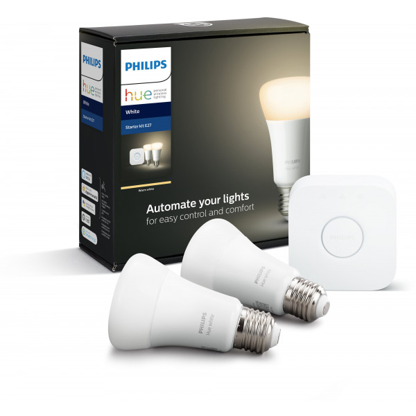Фото - Умная лампа Philips Bridge E27 White 2 шт. та GU10 White 2 шт. (BRIDGE+E27W2P+GU10W2P)