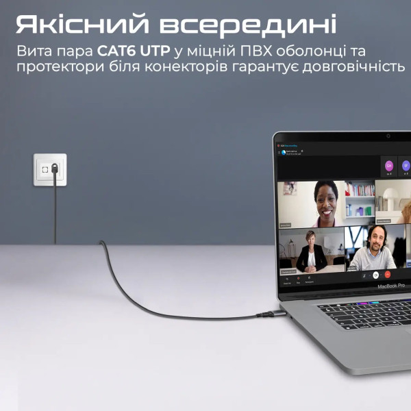 Фото - Переходник USB Type-C - RJ-45 Promate clink-rj45