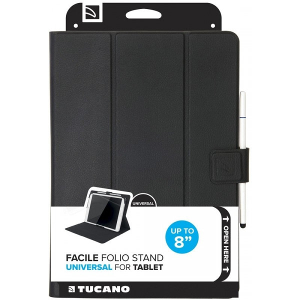 Фото - Чехол для планшета Tucano Facile Plus Universal 7-8 Black (TAB-FAP8-BK)