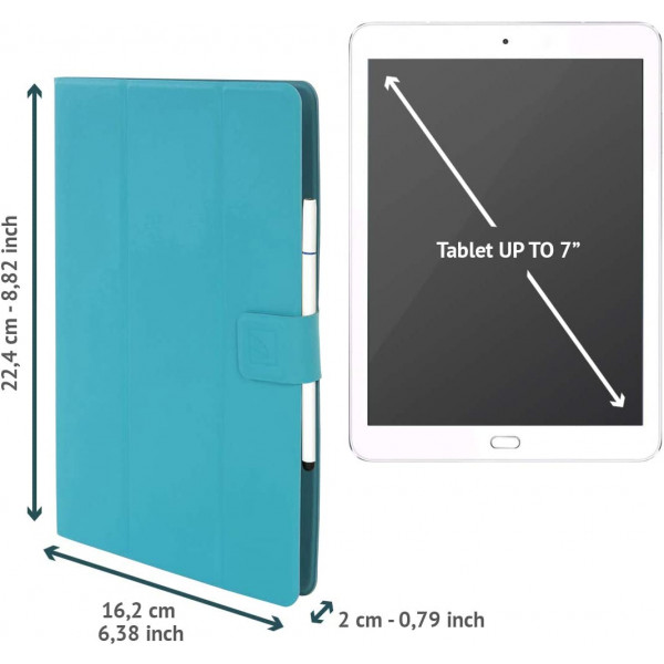 Фото - Чехол для планшета Tucano Facile Plus Universal 7-8 Blue (TAB-FAP8-Z)