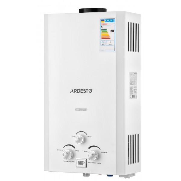 Фото - Газовая колонка Ardesto TFGBH-10B-X1-White