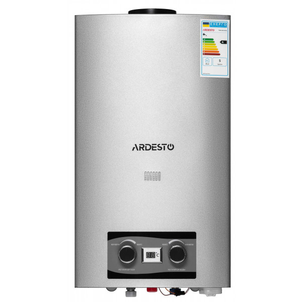 Фото - Газовая колонка Ardesto TFGBH-10B-X2-Steel