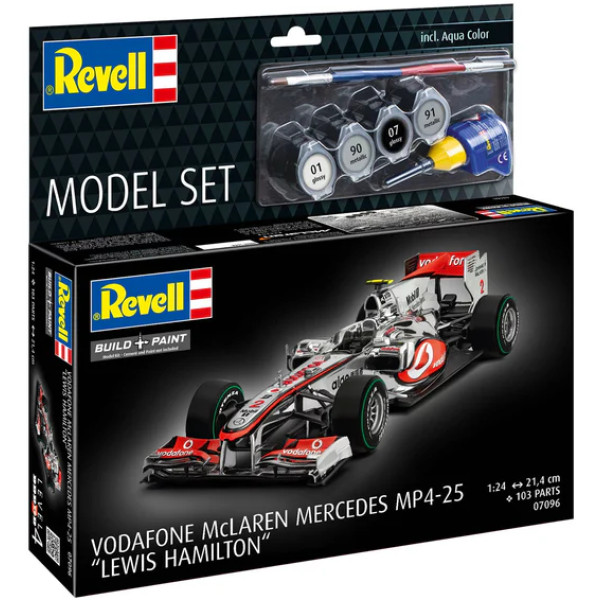 Фото - Набор для моделирования техники Revell набор McLaren Mercedes MP4-25 Льюис Гамильтон (RVL-67096)