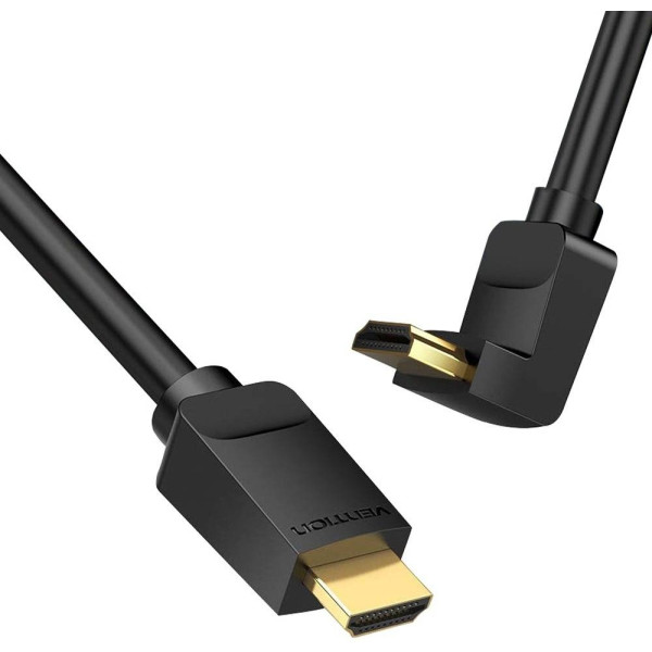 Фото - Кабель HDMI Vention HDMI - HDMI V 2.0 (M/M) 1 м Black (AARBF)