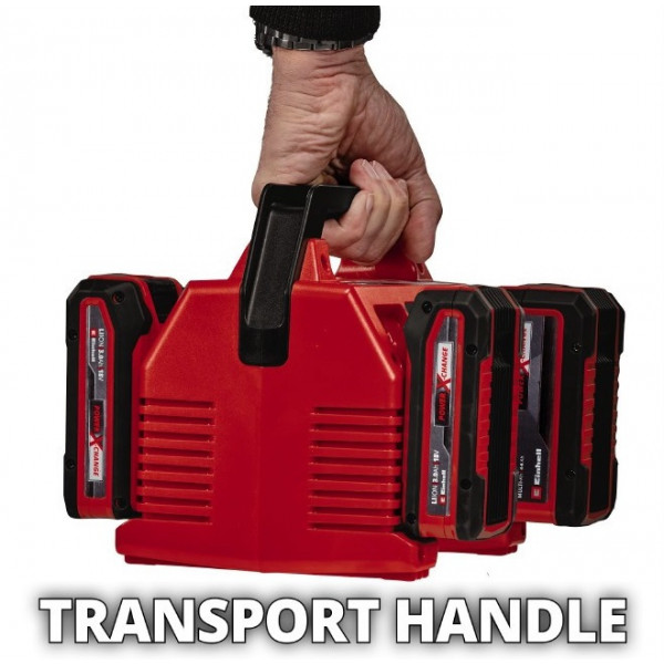 Фото - З/У к аккумуляторной батарее для электроинструментов Einhell 18V 2x2 Power X-Quattrocharger 4A (4512102)