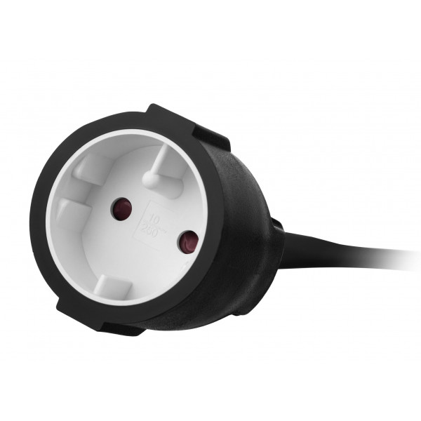 Фото - Удлинитель 220В 2E 1 розетка 10 м Black (2E-PC210M10)