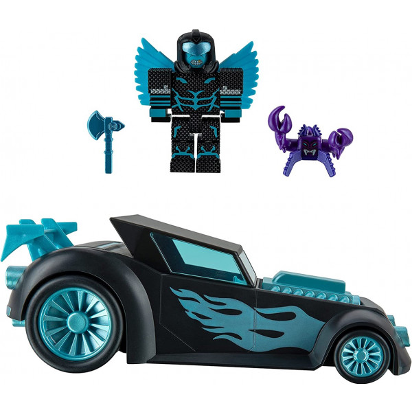 Фото - Коллекционные фигурки набор Jazwares Roblox Feature Vehicle Legends of Speed by Scriptbloxian Studios: Velocity Phantom W12 (ROB0690)