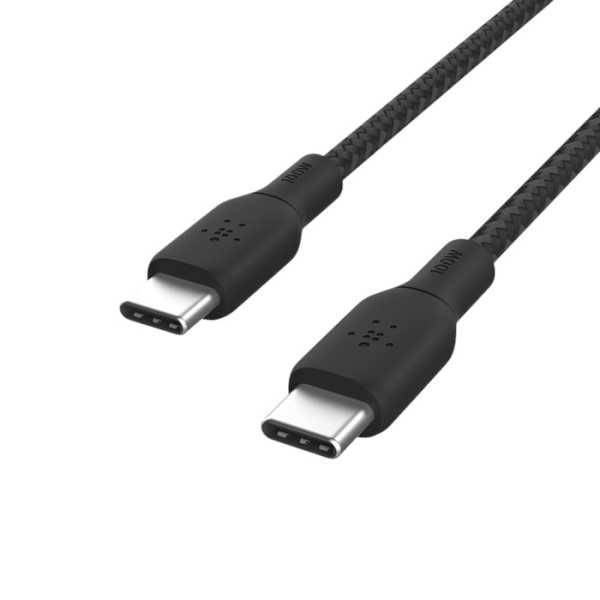 Фото - Кабель синхронизации данных Belkin USB-С - USB-С 2 m Black (CAB014BT2MBK)