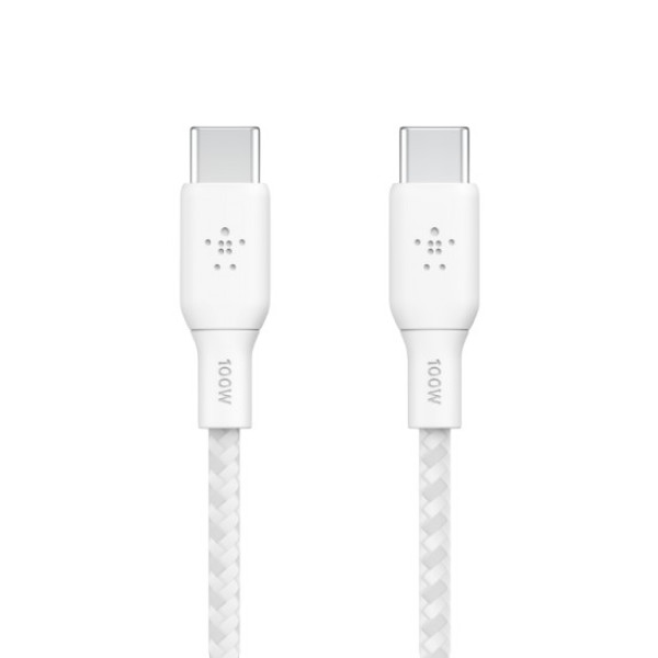 Фото - Кабель синхронизации данных Belkin USB-С - USB-С 3 m White (CAB014BT3MWH)