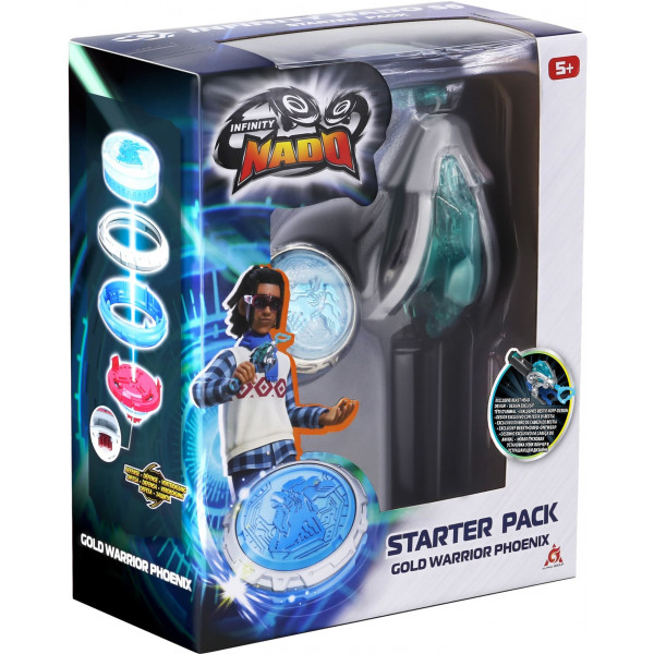 Фото - Волчок Auldey Infinity Nado VI серия Starter Pack Gold Warrior Phoenix (EU654113) Фото - Волчок Auldey Infinity Nado VI серия Starter Pack Gold Warrior Phoenix (EU654113)