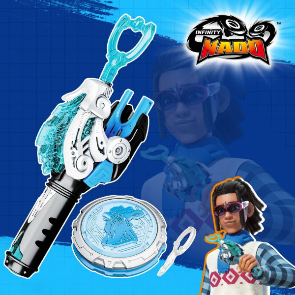 Фото - Волчок Auldey Infinity Nado VI серия Starter Pack Gold Warrior Phoenix (EU654113)