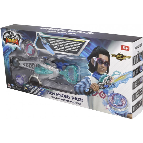 Фото - Волчок Auldey Infinity Nado VI серія Advanced Pack Gold Warrior Phoenix (EU654133)
