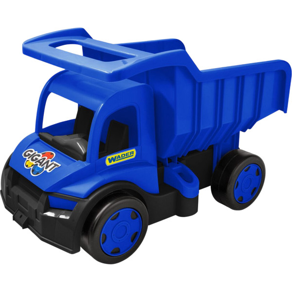 Фото - Базовый игровой транспорт для малыша Wader Грузовик Гигант синий (65029) Фото - Базовый игровой транспорт для малыша Wader Грузовик Гигант синий (65029)