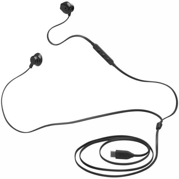 Фото - Наушники вкладыши проводные JBL Tune 305C USB-C Black (JBLT305CBLK)