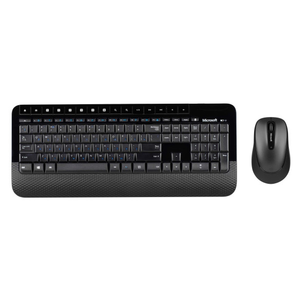 Фото - Клавиатура беспроводная + мышь Microsoft Wireless Desktop 2000 Black USB (M7J-00012)