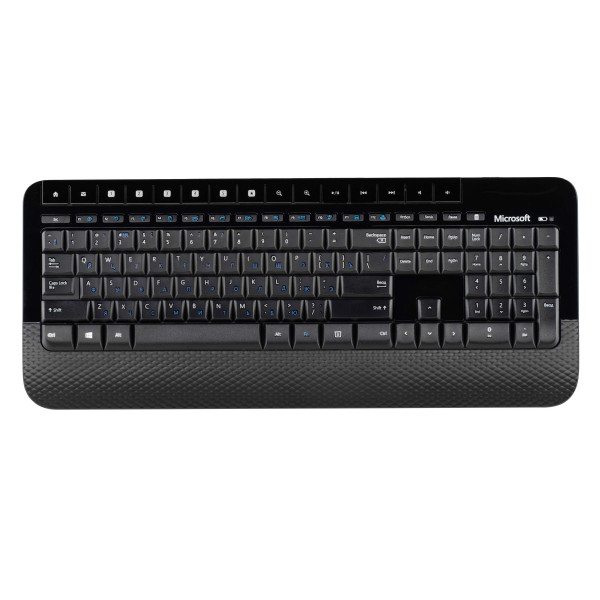 Фото - Клавиатура беспроводная + мышь Microsoft Wireless Desktop 2000 Black USB (M7J-00012)