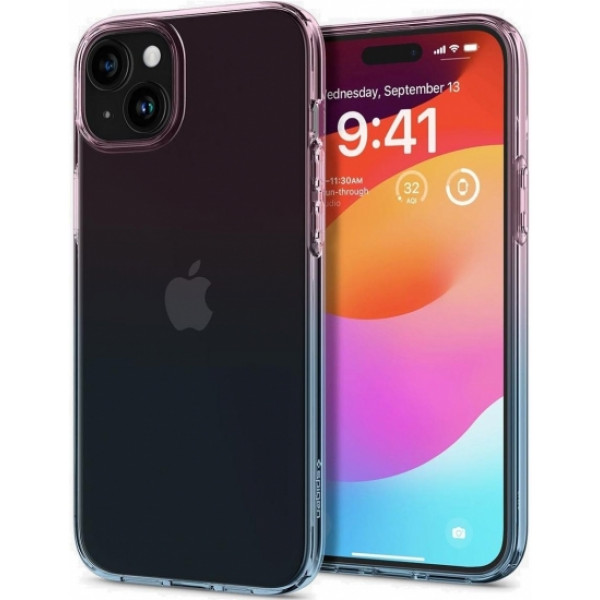 Фото - Чехол для смартфона Spigen for Apple iPhone 15 Liquid Crystal, Gradation Pink (ACS06787)