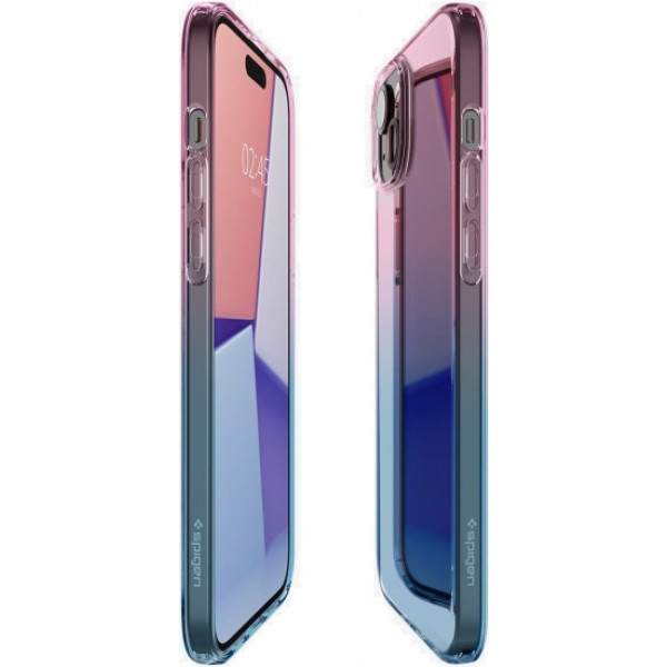 Фото - Чехол для смартфона Spigen for Apple iPhone 15 Liquid Crystal, Gradation Pink (ACS06787)