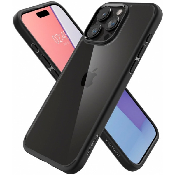 Фото - Чехол для смартфона Spigen for Apple iPhone 15 Pro Ultra Hybrid, Matte Black (ACS06713)